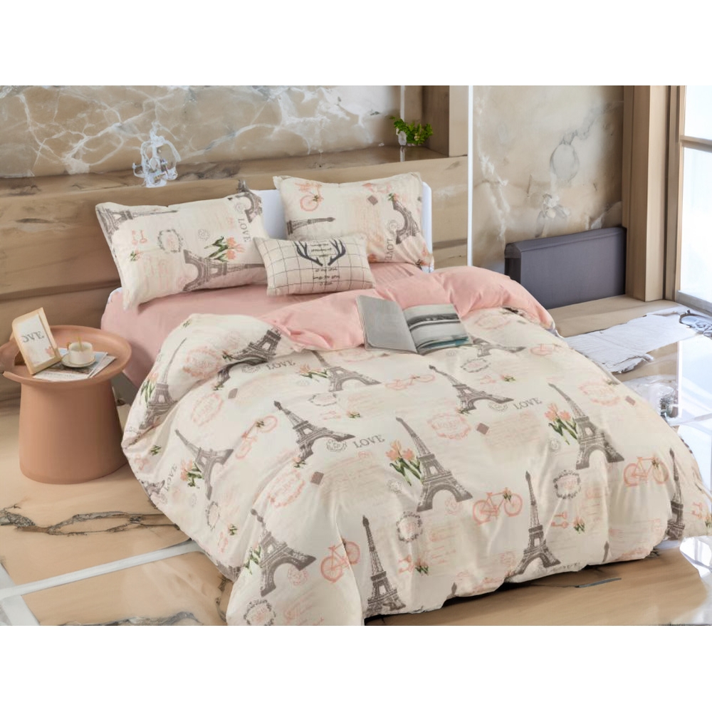 PLUSHOME Juego Funda Nórdico Cama 90-180cm 3 o 4 Piezas Poliéster 100% Microfibra