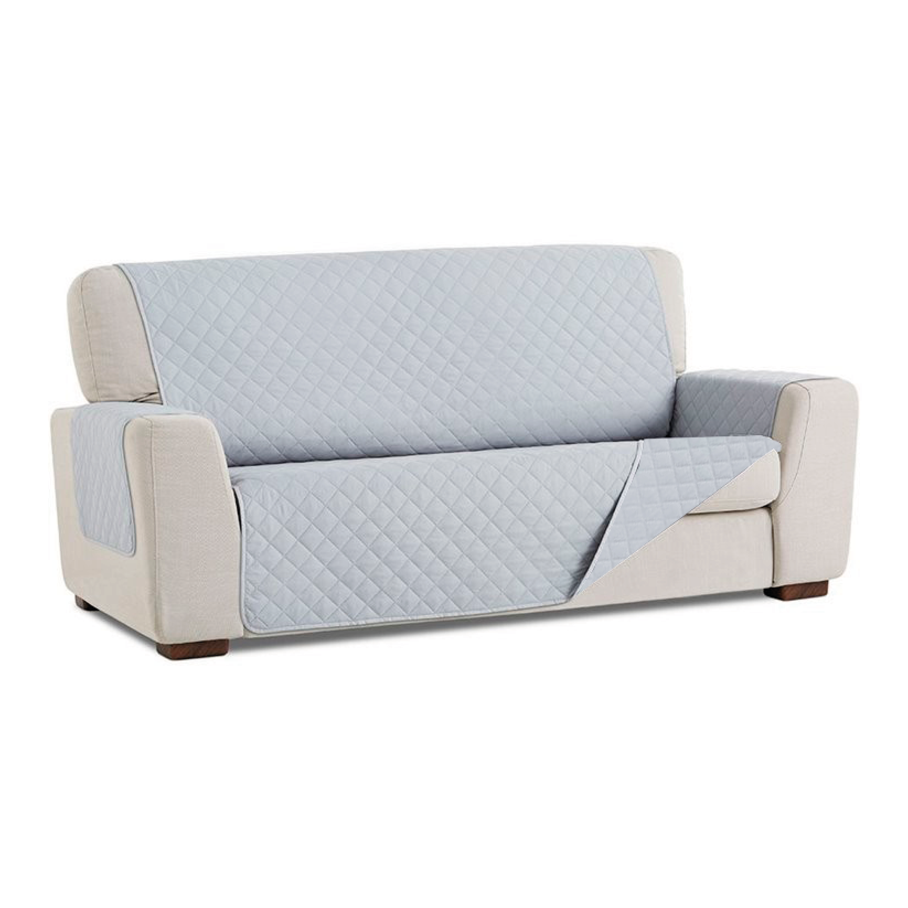 Vivid Torral - Funda Cubre Sofá, Protector Para Sofás Acolchado Reversible