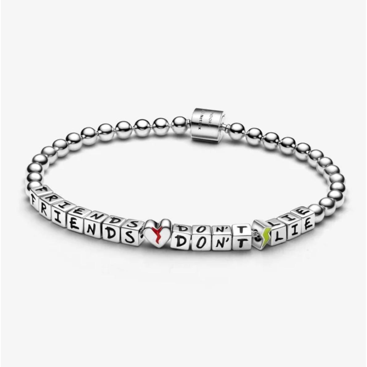 Pulsera PANDORA Amistad "Friends don't lie