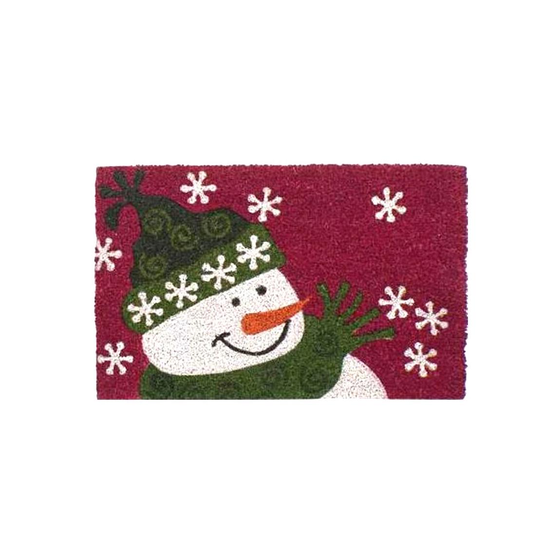 Felpudo de Navidad PLUS HOME con Fibra de Coco Natural - 60x40x1.50cm