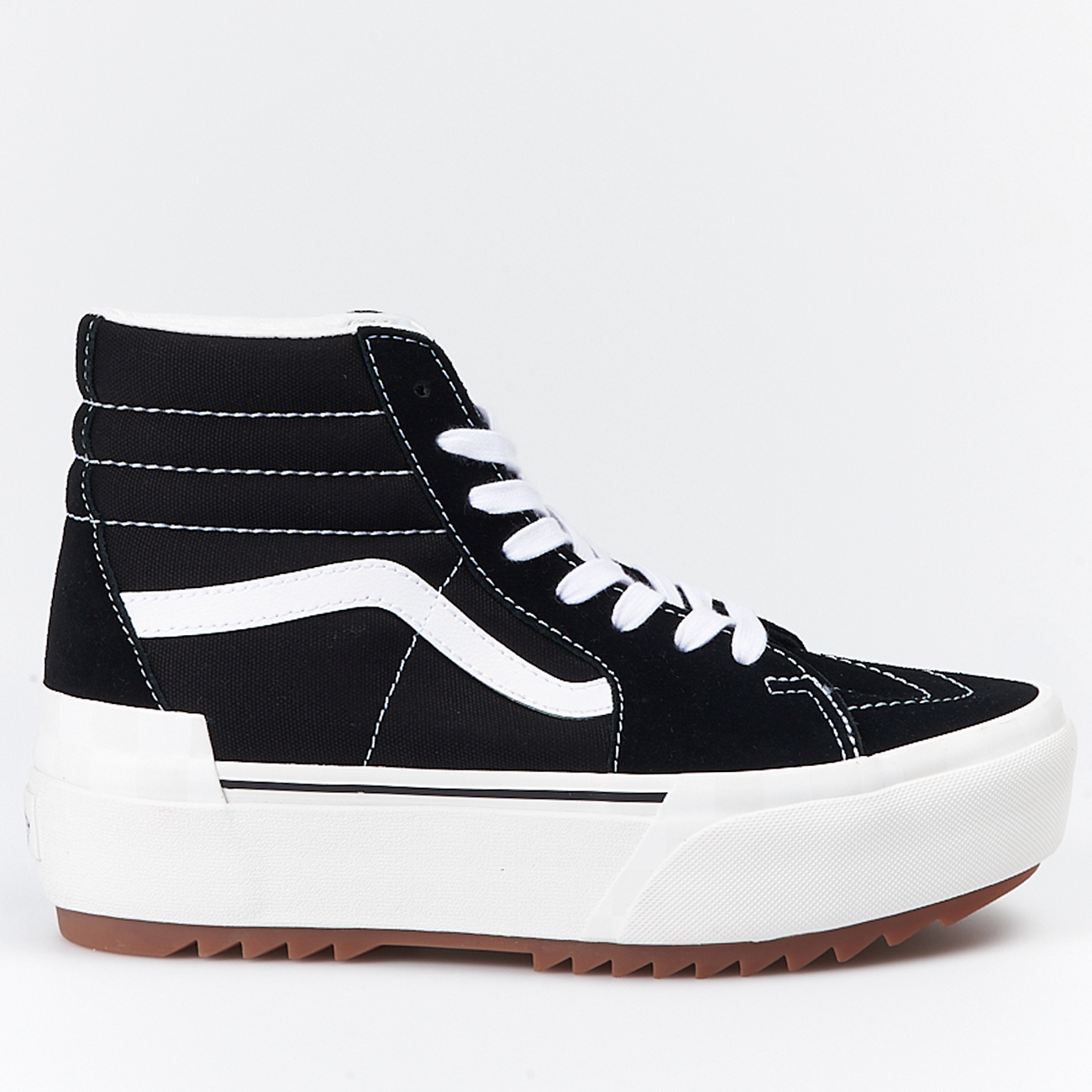 Zapatillas sneakers para mujer Vans Sk8-hi Stacked VN0A4BTW5ZN1 Negro