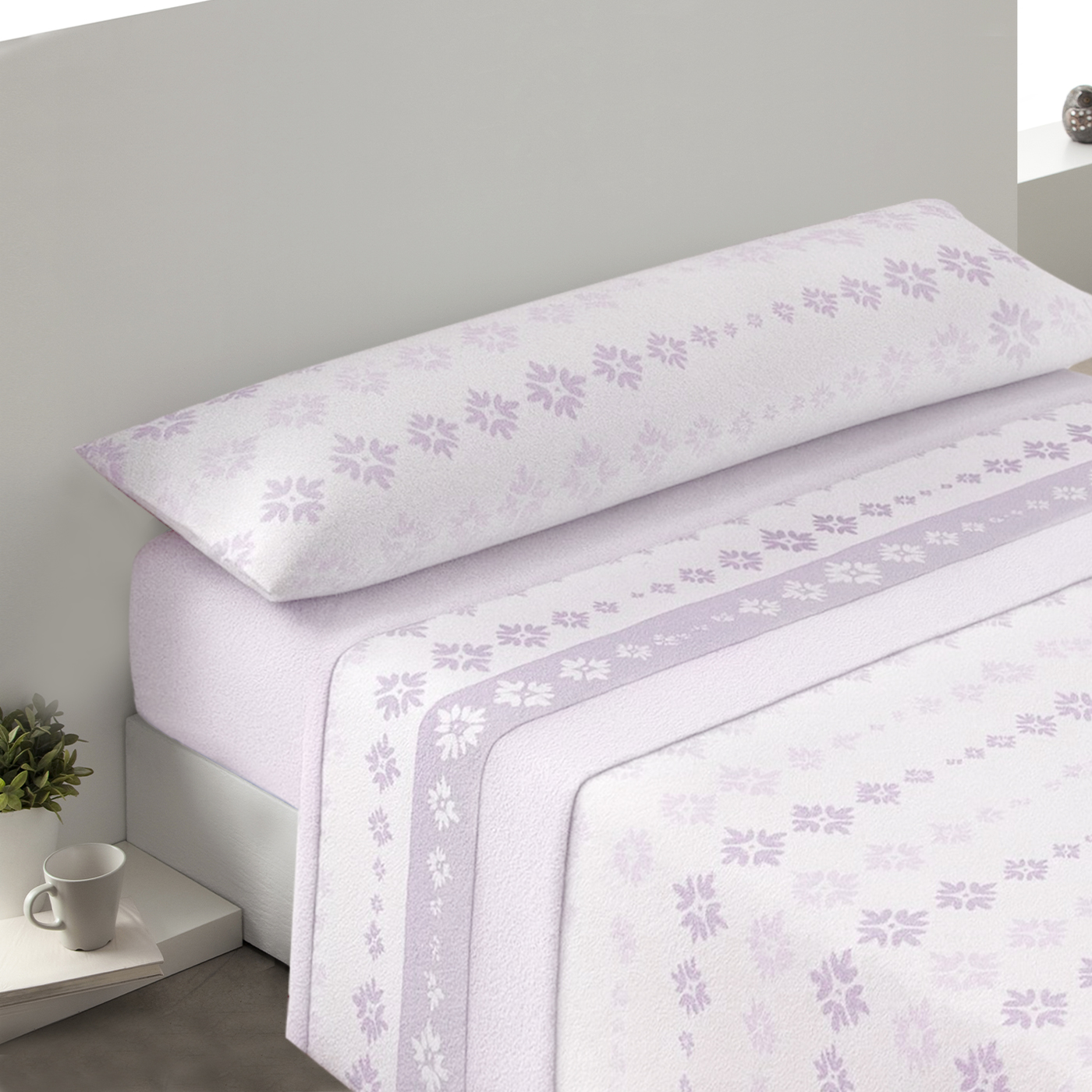 Juego de sábanas Coralina para Cama de 90/105/135/150cm, 100% Microfibra de Calidad Tejido Doble Cara, Polar, Extra Suaves, Ropa de Cama 3 Piezas. Ideal para las frías noches de invierno y otoño