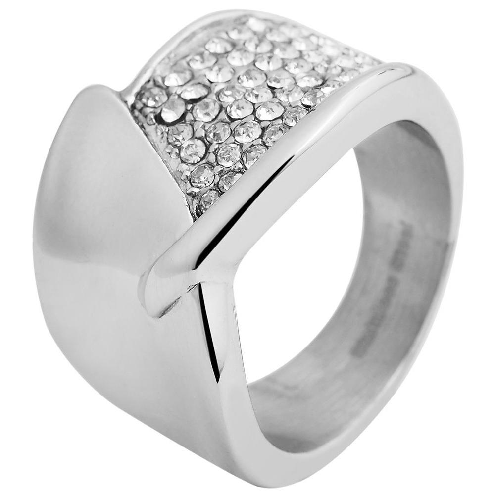 Akzent® Anillo Feminino em Aço Inoxidável - Tam.54 - 0198
