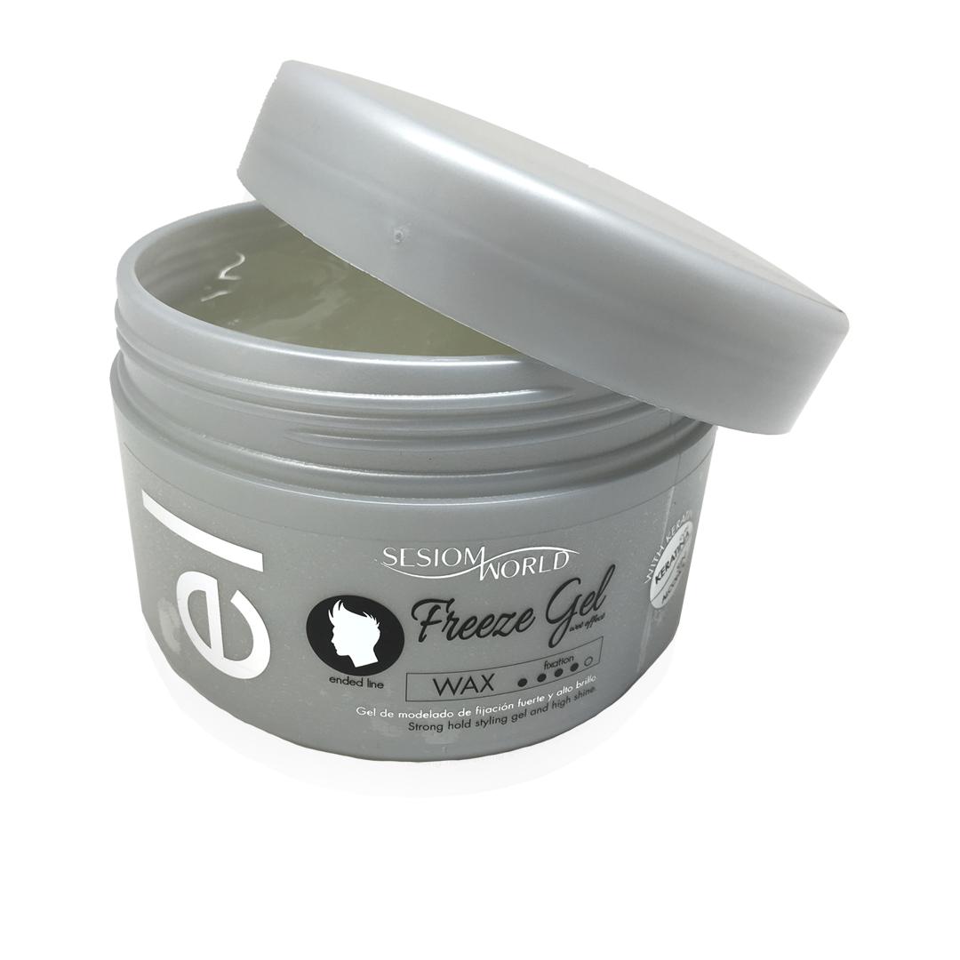 FREEZE GEL DE PEINADO EFECTO MOJADO FIJACIÓN FUERTE 500ML
