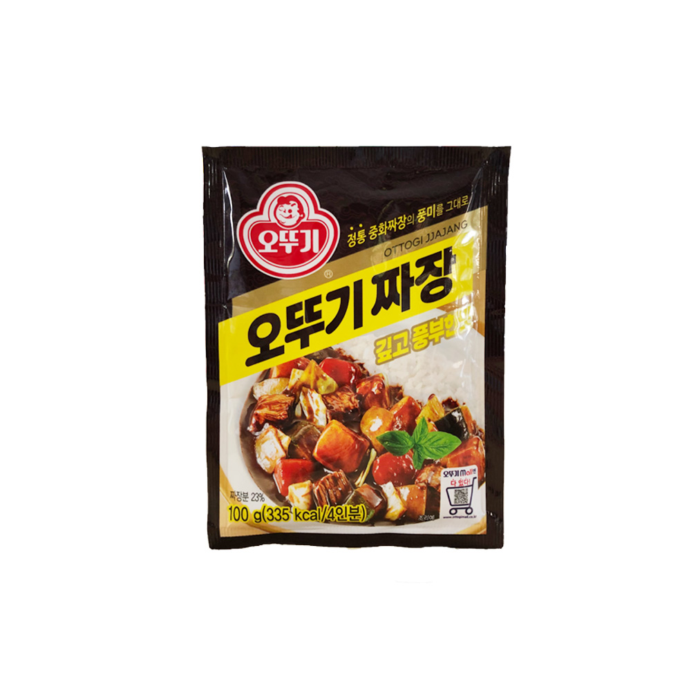 3u. Salsa Jjajang en Polvo Coreano 100G Ottogi