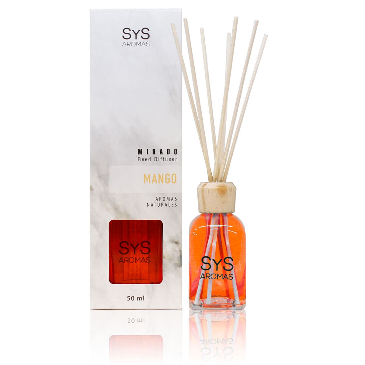 Ambientador Mikado Mango 50ml Marmol Collection SYS Aromas
