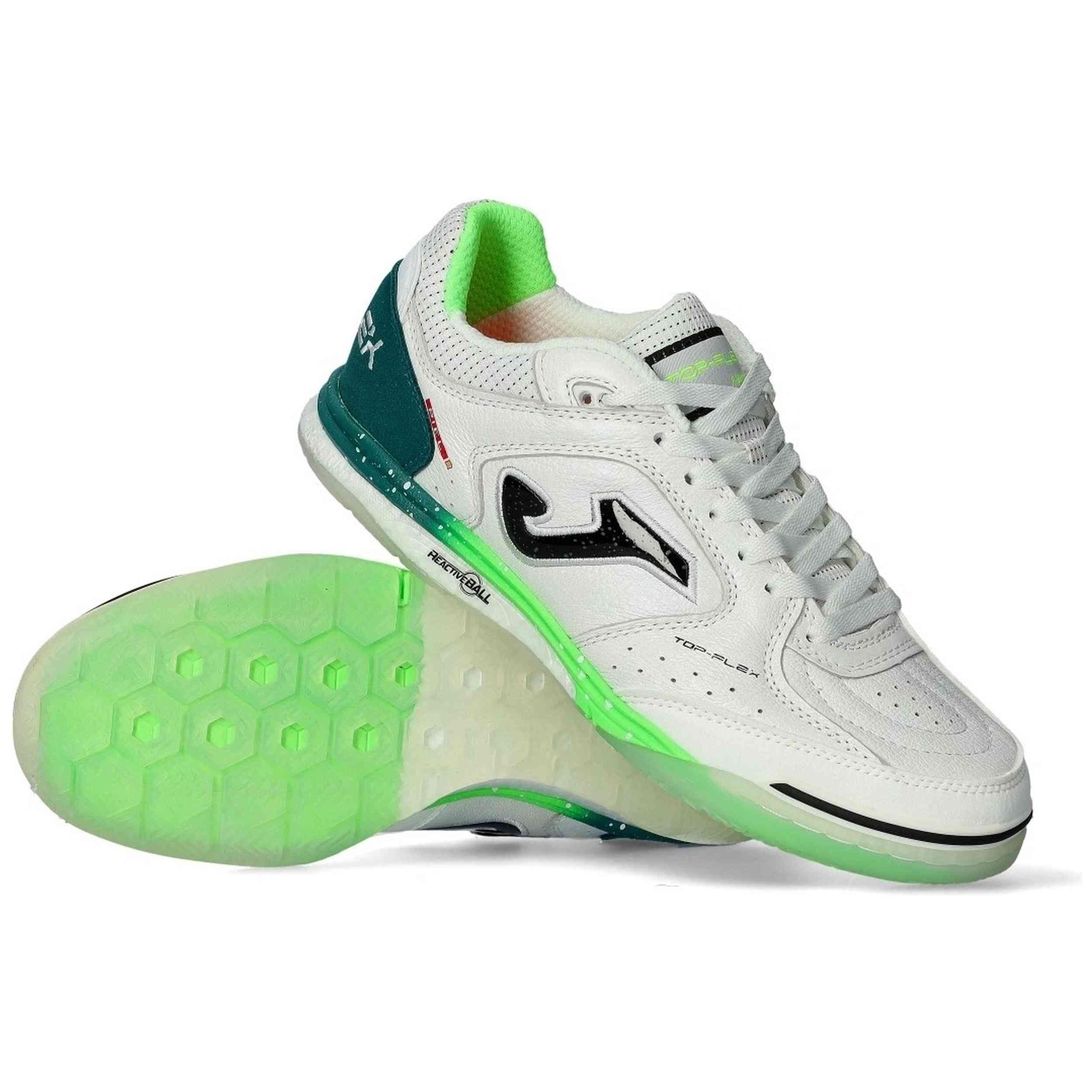 Botas Joma modelo Top Flex Rebound 2632 Blanco Indoor
