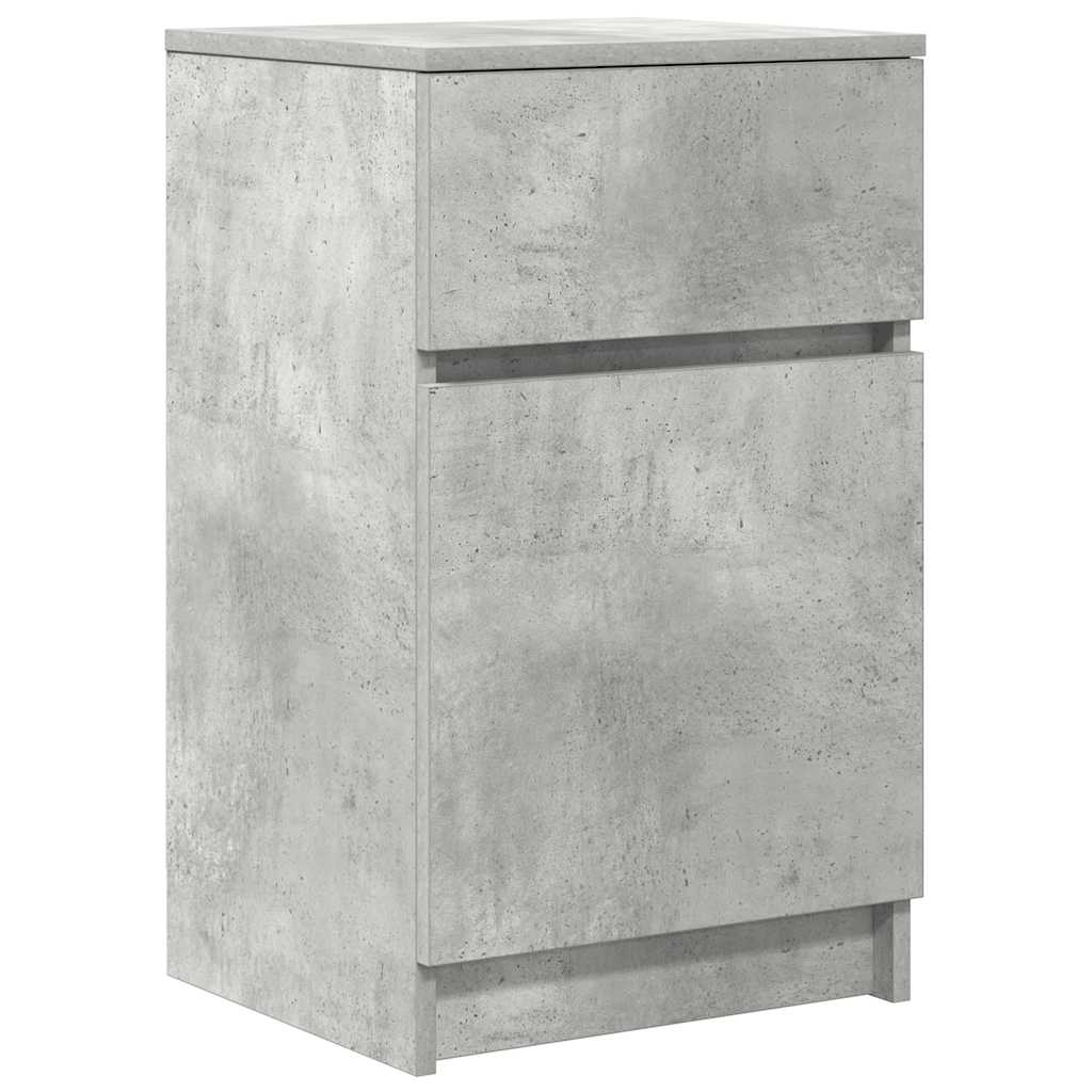 vidaXL Mesita de noche madera contrachapada 39x35x65 cm Multicolor