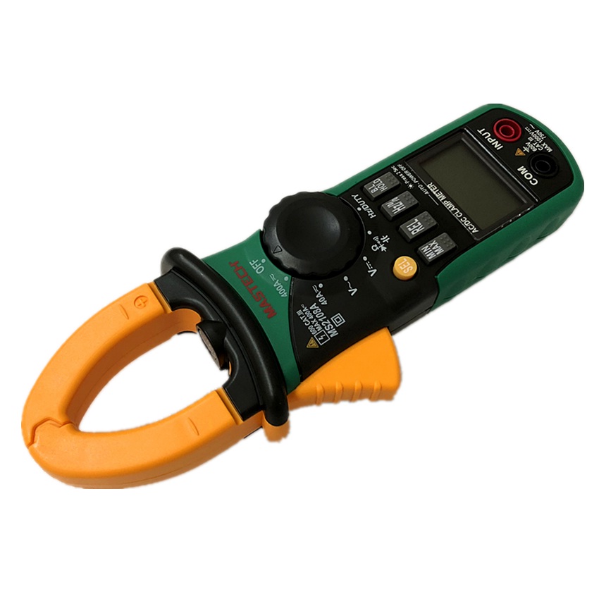 TK Multímetro Digital MASTECH MS2108A Auto Range Clamp Multímetro 4000 Conteos Voltímetro Amperímetro Medidor De Corriente Resistencia