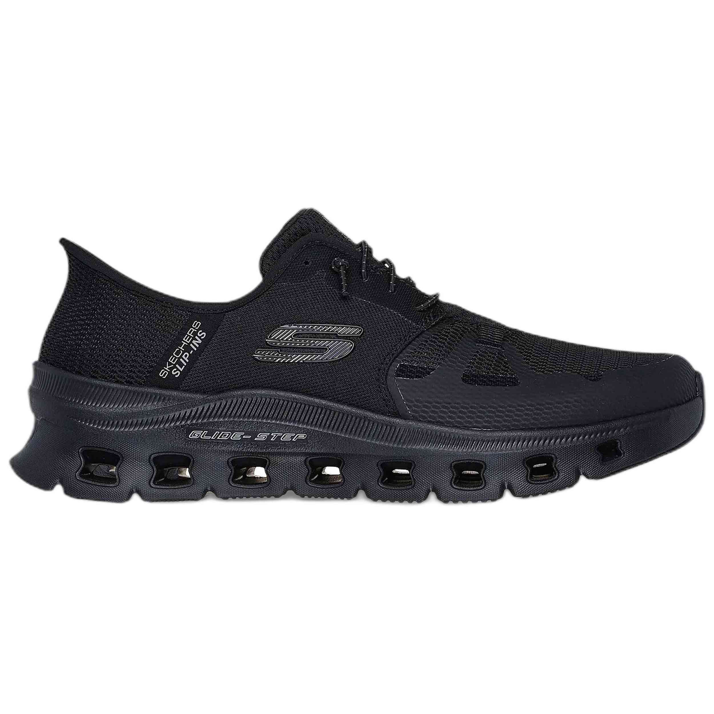 Zapatillas Sneakers Skechers modelo 232930BBK para HOMBRE en color Black Mesh/Hotmelt