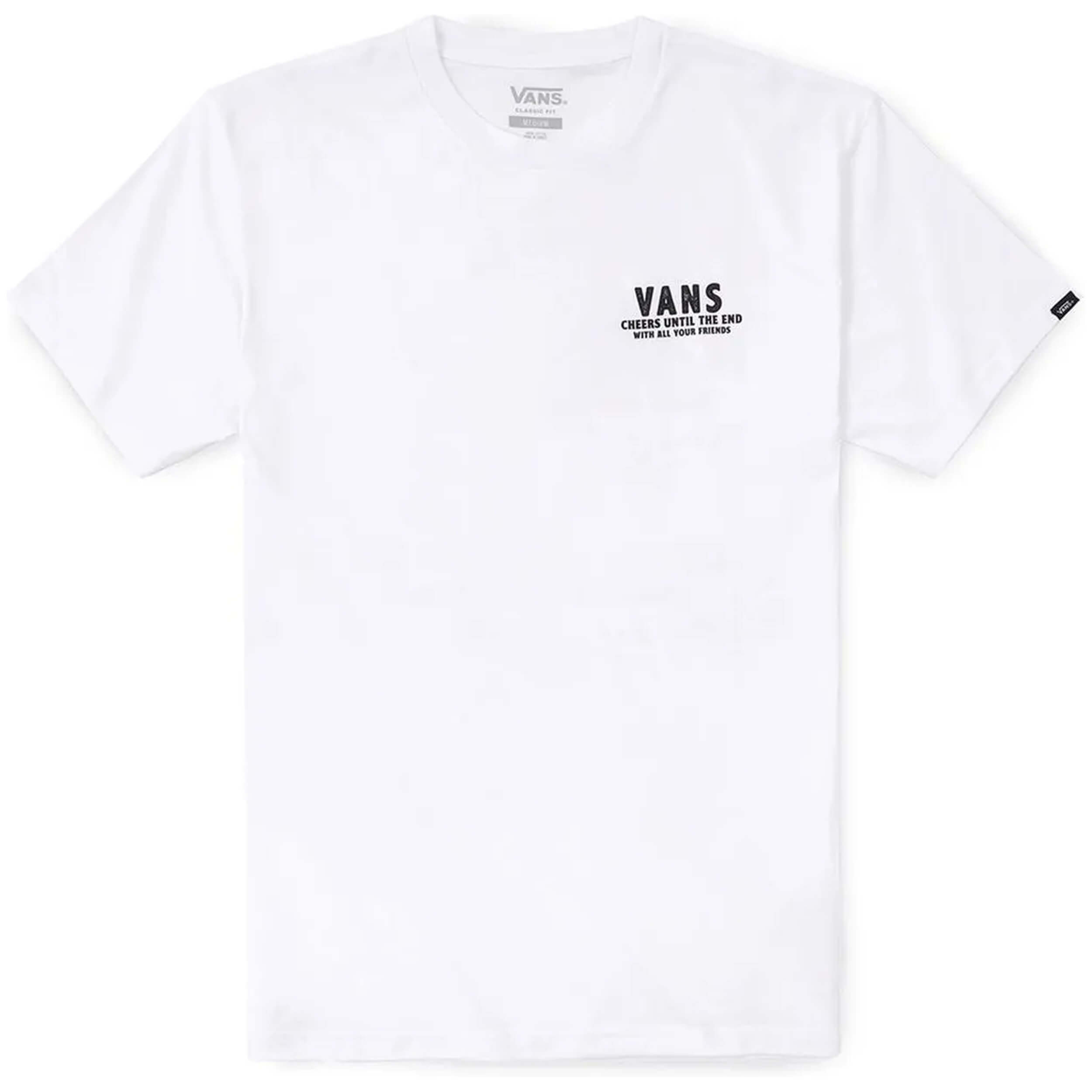 Camisetas De Manga Corta Vans modelo VN000KB9WHT1 para Hombre en color Blanco