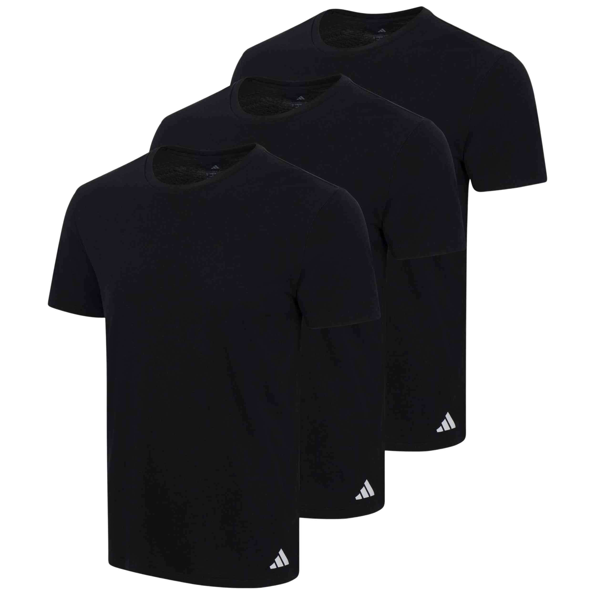 Camiseta De Manga Corta Adidas modelo A2500004AM011000 para hombre y mujer en color Negro