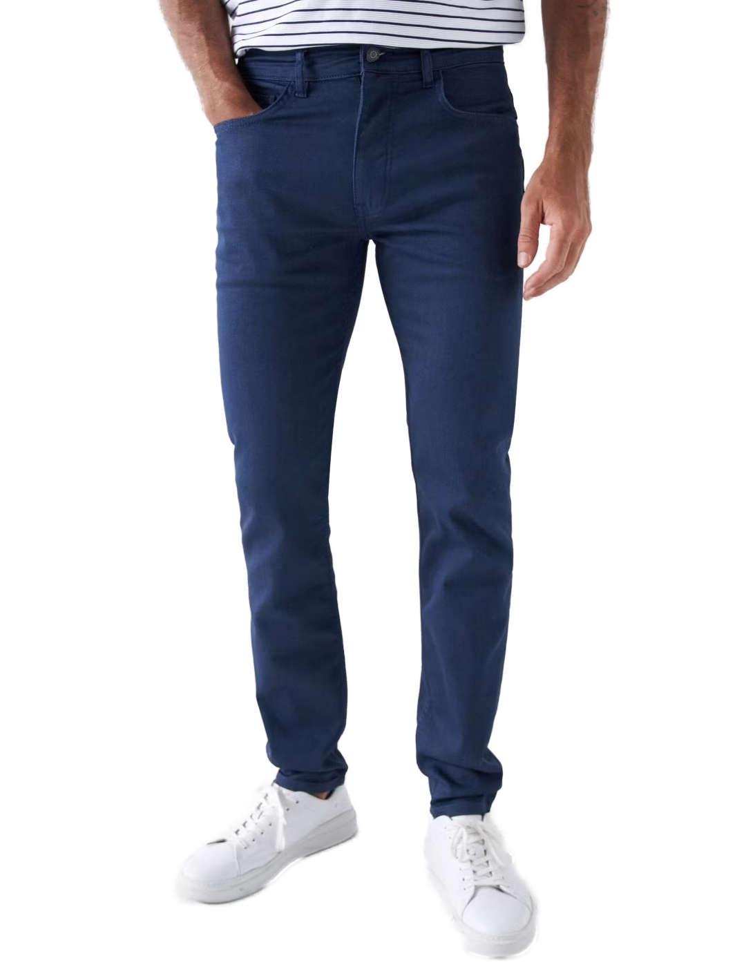Salsa Jeans Pantalón Vaquero Hombre Azul Marino Salsa Slim