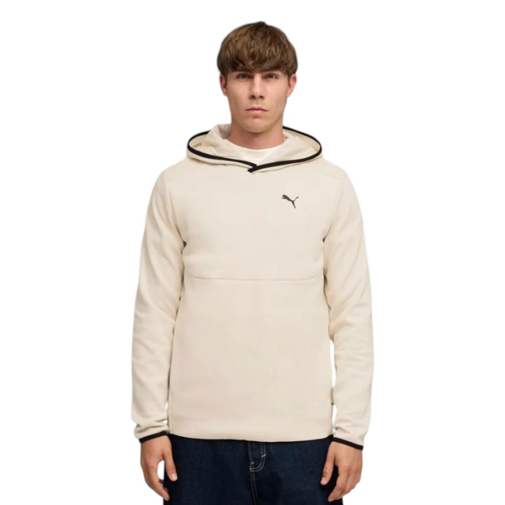 Sudadera Puma Tech Dk Beige 692181-87 Hoodie Hombre