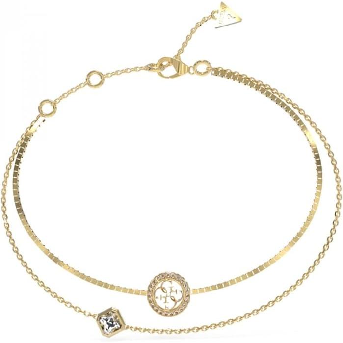 PULSERA  GUESS  CHAPADA 2 CADENAS JUBB04160JWYGS
