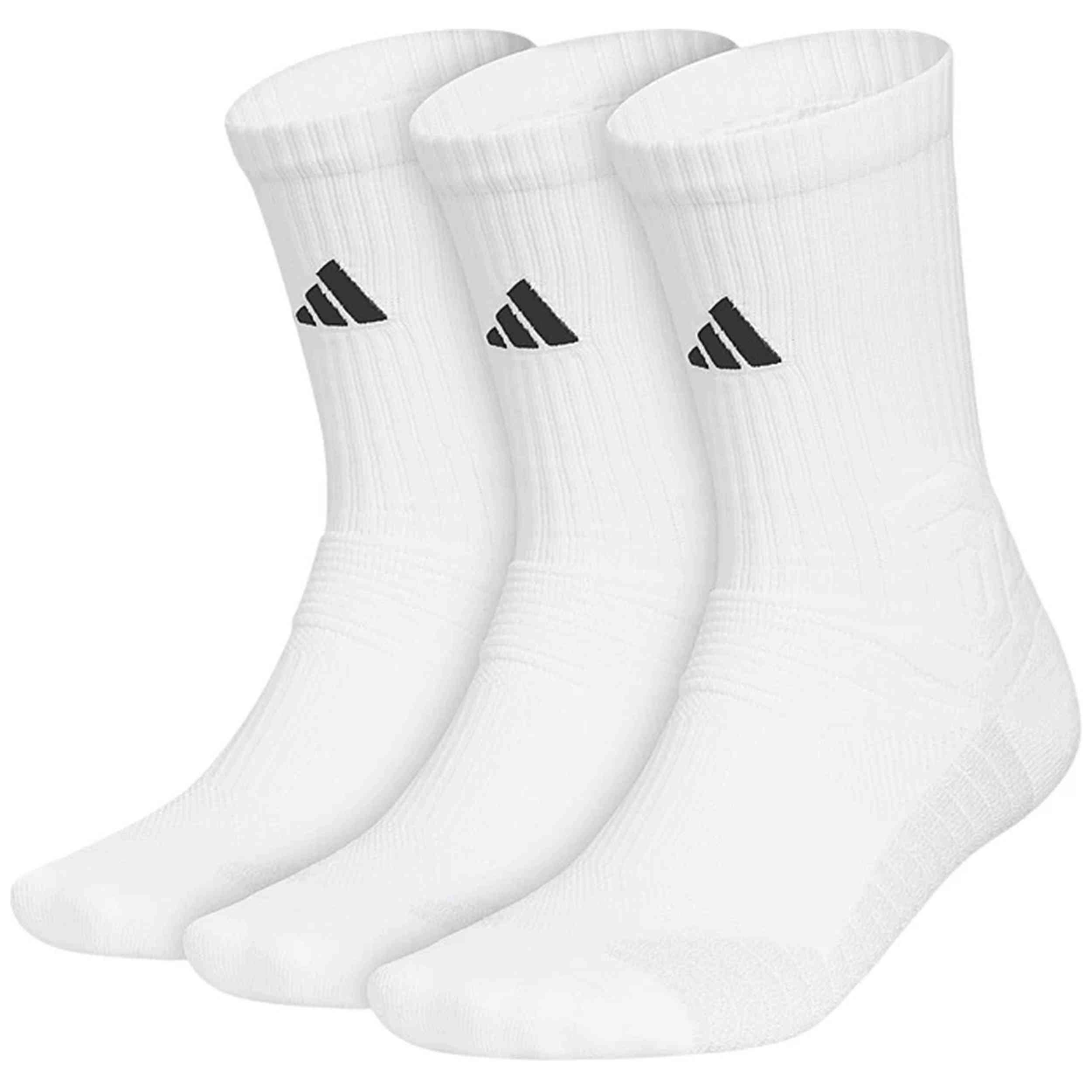 Calcetines Adidas modelo Select Crew 3.0 Socks "White/Black" para hombre y mujer en color Blanco