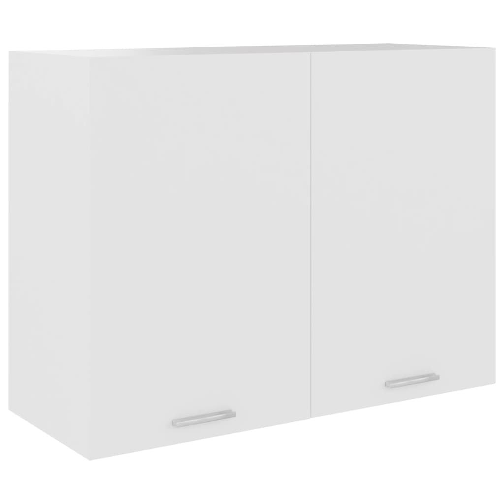 vidaXL Armario colgante “Lyon” madera de ingeniería envejecida en color Madera antigua/Blanco/Gris sonoma y más | diseño vintage industrial ideal para cocina salón comedor
