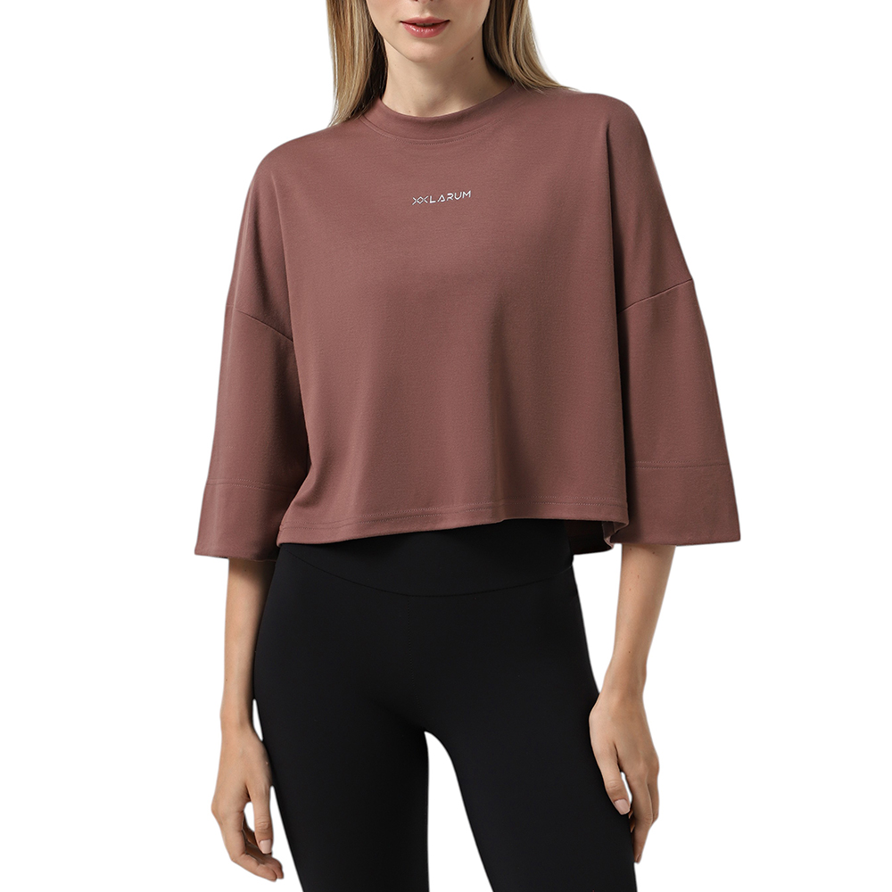 Camiseta de Mujer Larum Bariloche - Corte holgado proporciona máxima comodidad y libertad de movimiento