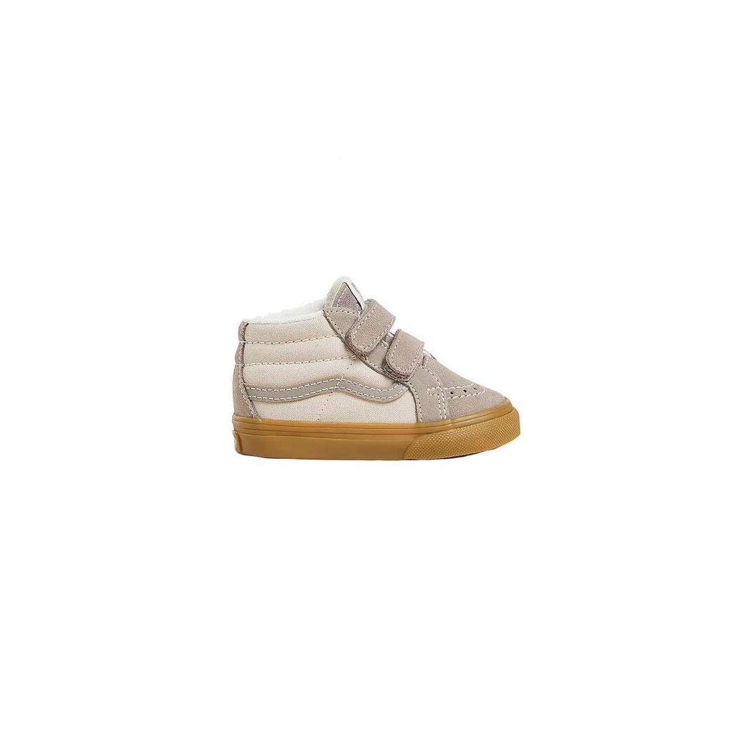 Zapatilla Niño/a Vans Sk8-Mid Marrones
