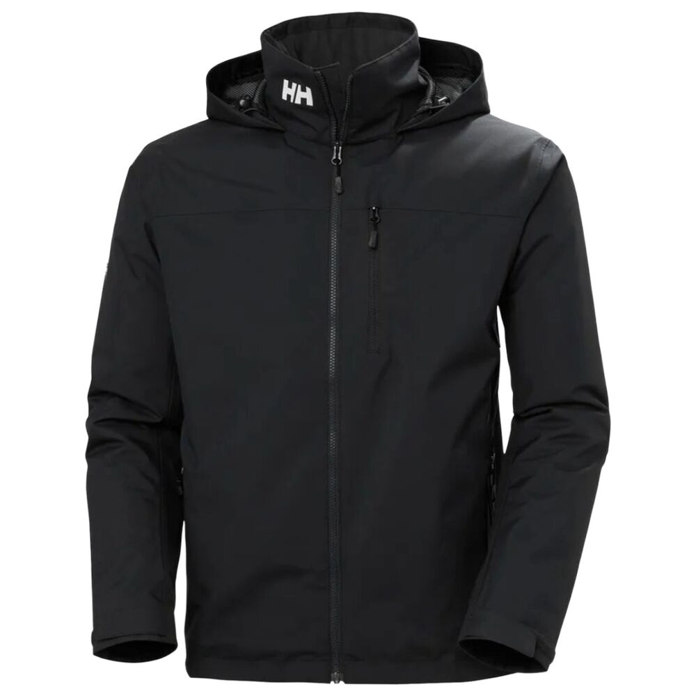 Chaqueta Negra Helly Hansen Crew Hooded Midlayer Sailing Jacket 2.0 Black