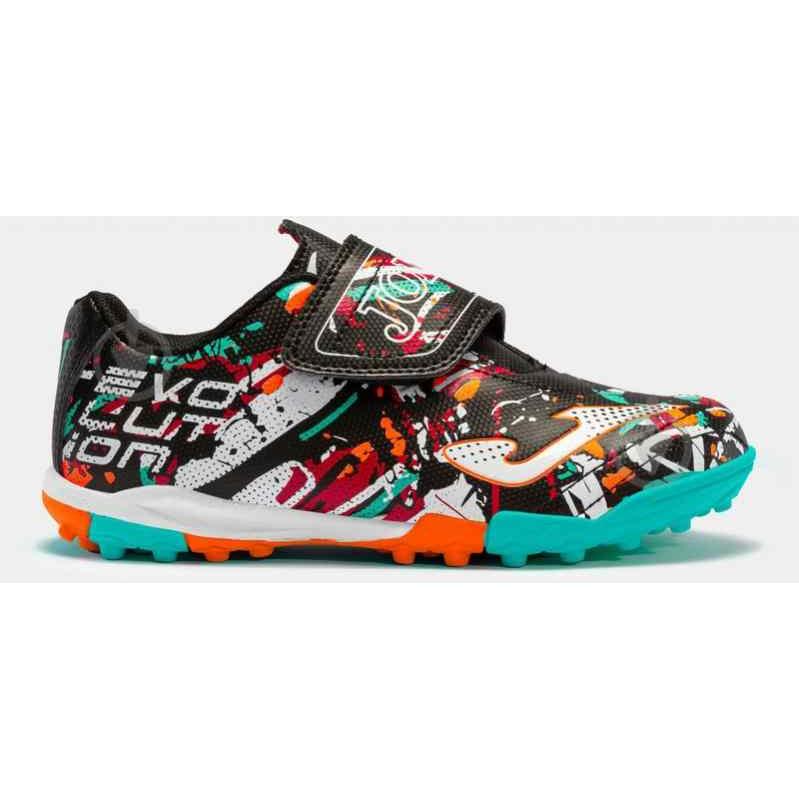 Zap. Joma Evolution Jr 2301 Black Orange Turf Evjw2301tfv Talla Junior - 27
