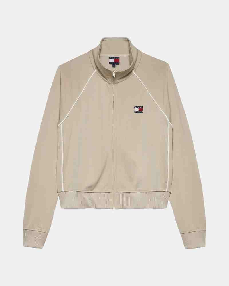 TOMMY HILFIGER DW0DW21930ABY Abrigos Manga larga Mujer Beige
