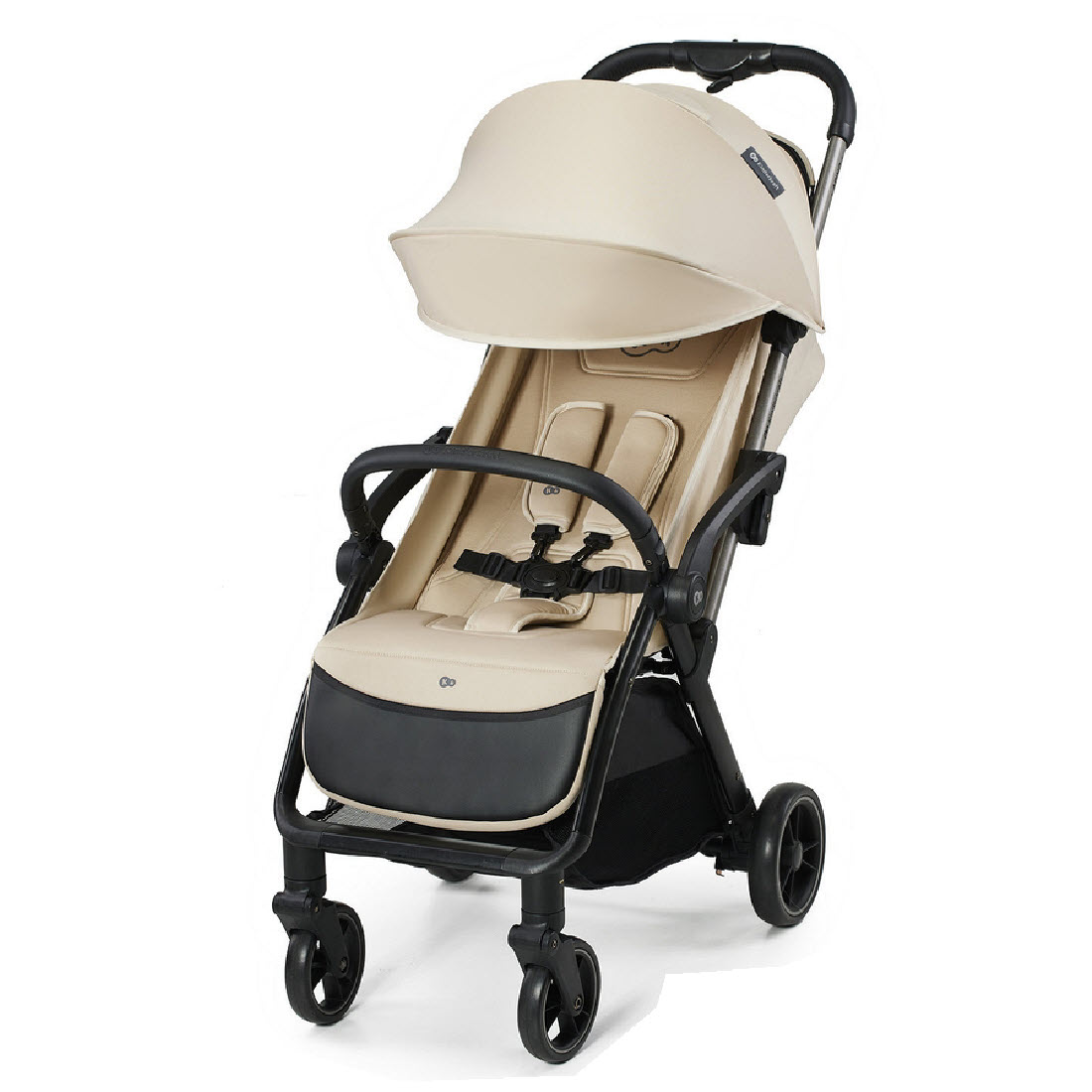 Silla De Paseo Ligera Apino De Kinderkraft Con Plegado Automatico Beige / Gris/ Negra