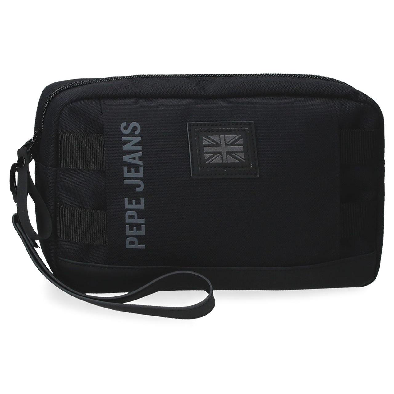 Bolso de Mano Matlock para Hombre - Pepe Jeans, 24.5x15x6 cm, Poliéster Duradero y Resistente al Agua
