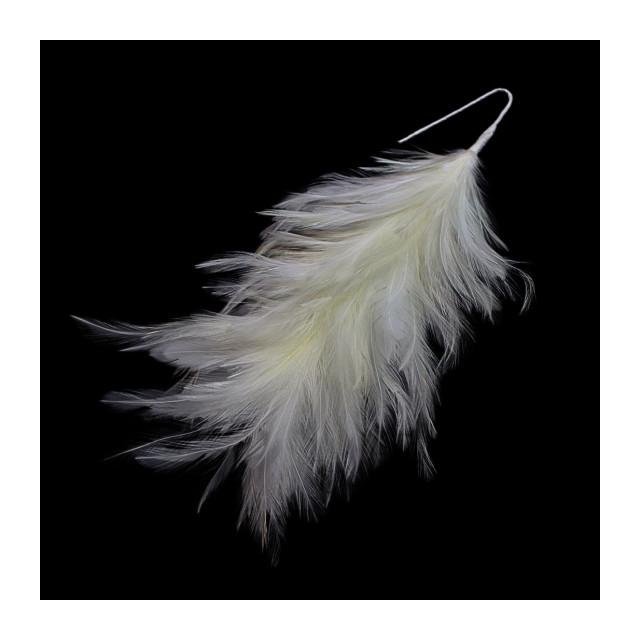 MONTAJE DE PLUMAS DE CUELLO DE GALLO