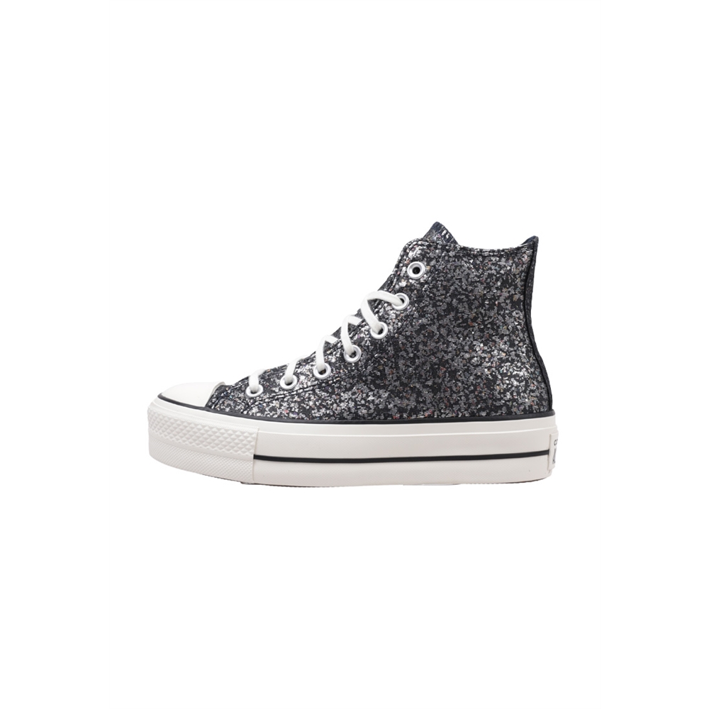 Converse CHUCK TAYLOR ALL STAR LIFT Deportivas Con Plataforma Mujer Plateado