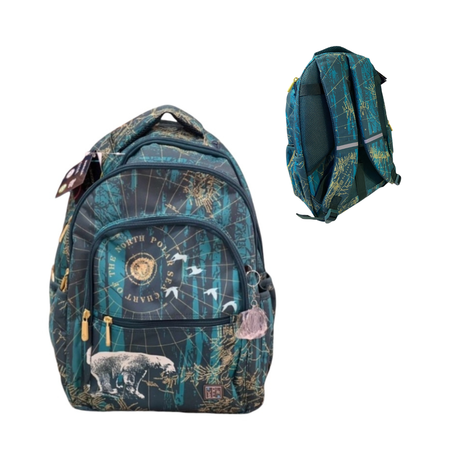 Mochila estampada ,para estudiantes ,adultos y adolescentes ,Mochila ligera para viaje , senderismo, colegios