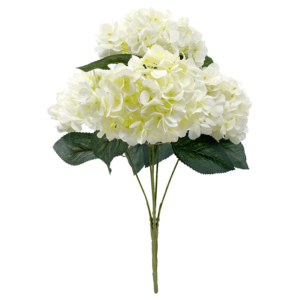 Poenia Arte Floral - Ramo Artificial 50cm Hortensia - REF 630316 - Alta Calidad y Realista
