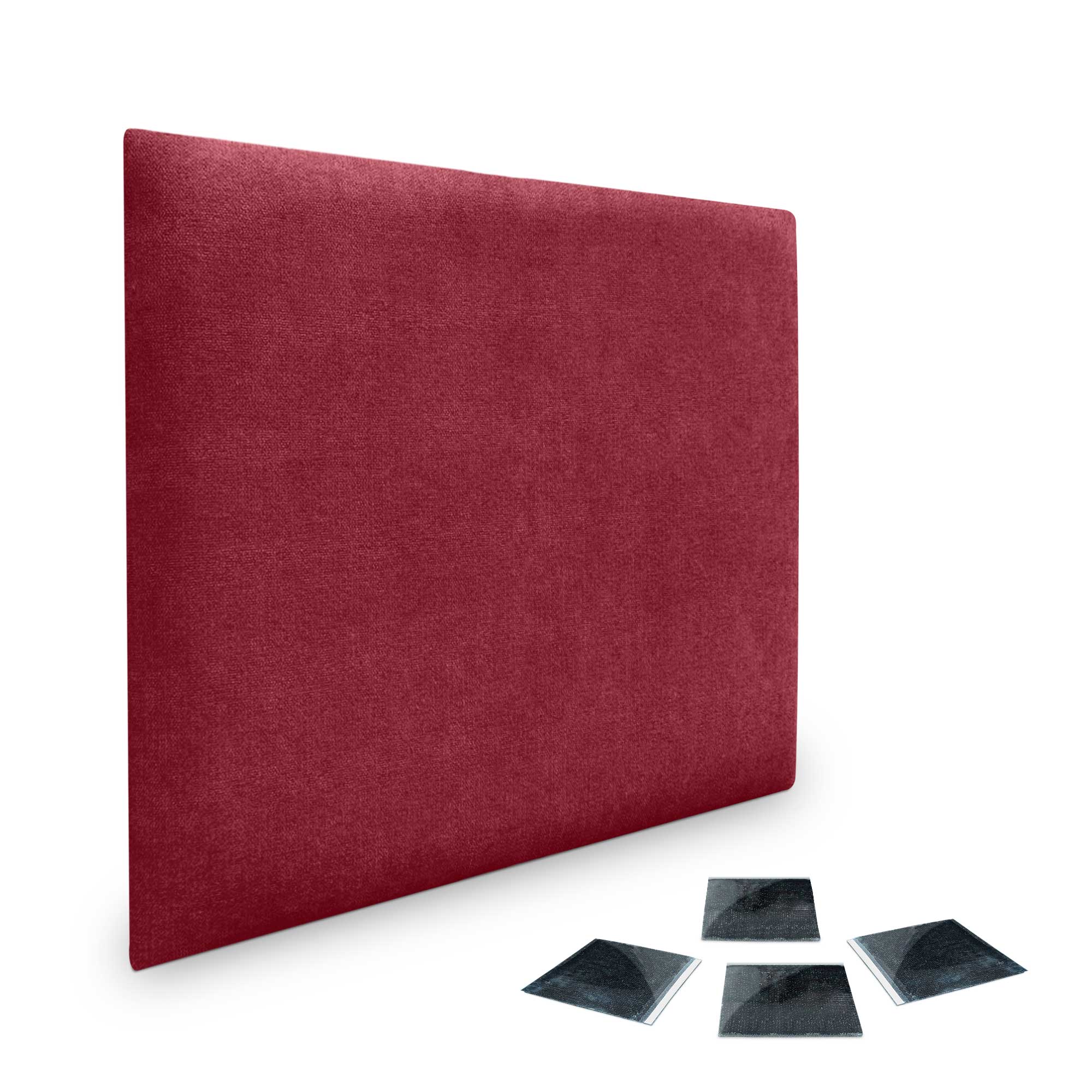 DHOME Juego de Paneles Tapizados de Tela Acualine Pack Autoadhesivos para Pared Acústicos Absorbentes Protección Tercera Gama de Colores