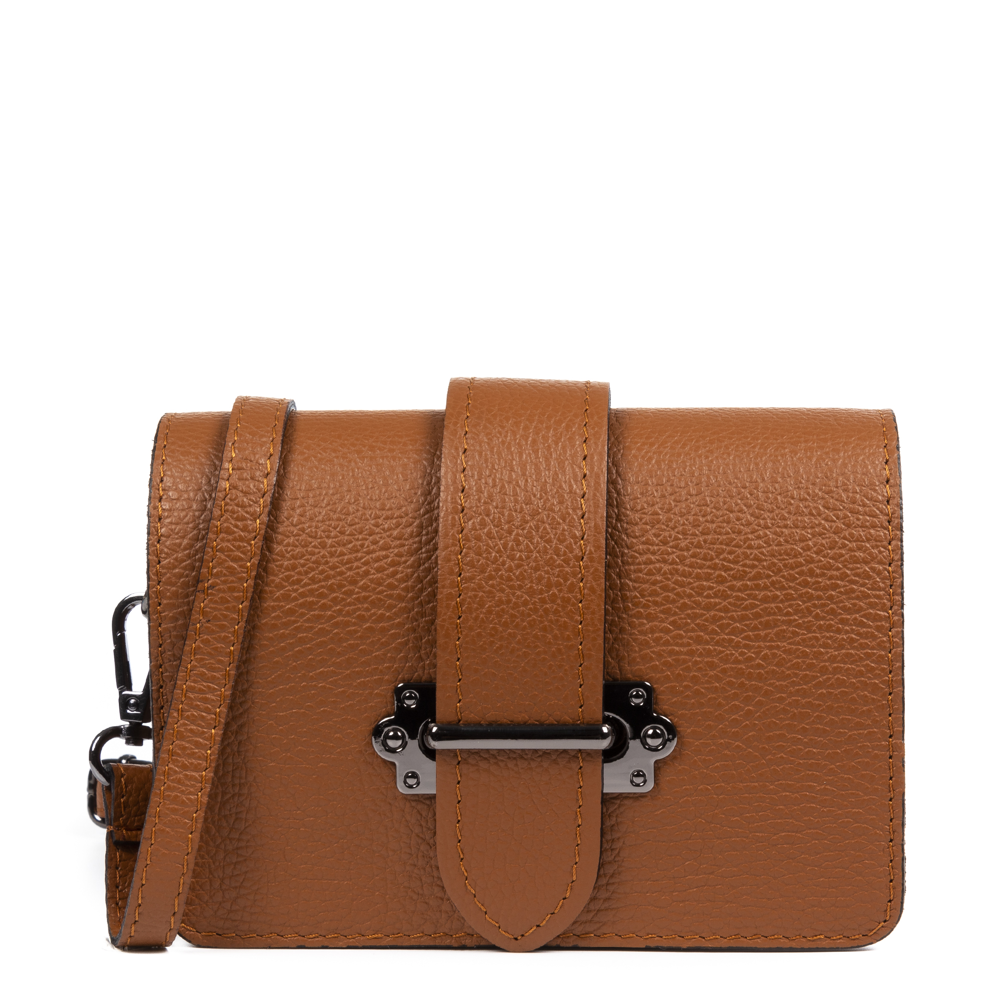 Firenze Artegiani. Camelia Bolso bandolera Mujer.Piel auténtica Dollaro . Made in Italy. Vera Pelle Italiana.