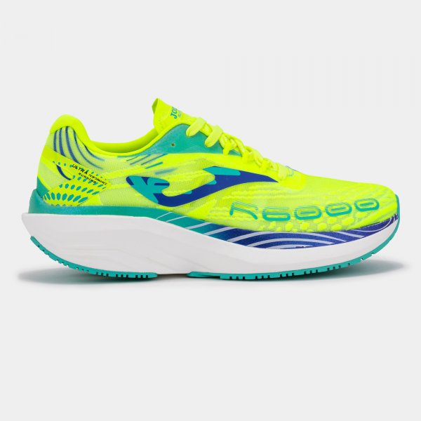 Zapatilla Running Hombre Joma R6000 2609 Amarillo Flúor Ligera