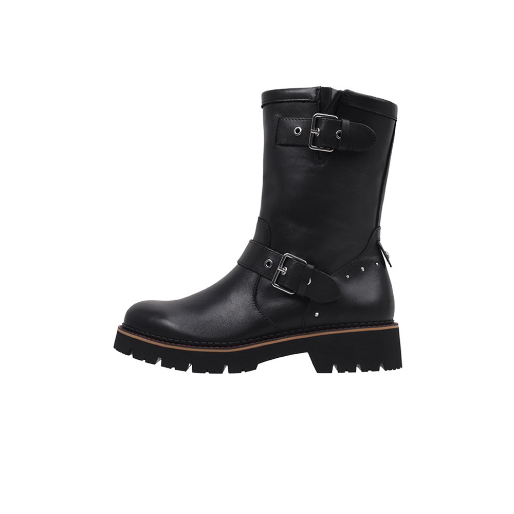Pikolinos VICAR W6S-9741 Botas Planas Mujer Negro