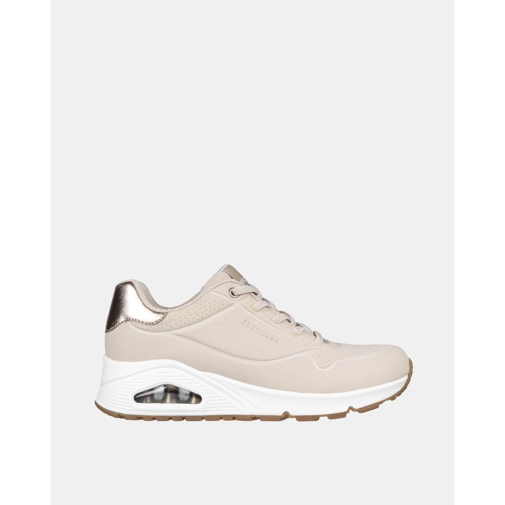 Skechers Uno - Beige - Zapatillas Mujer MKP