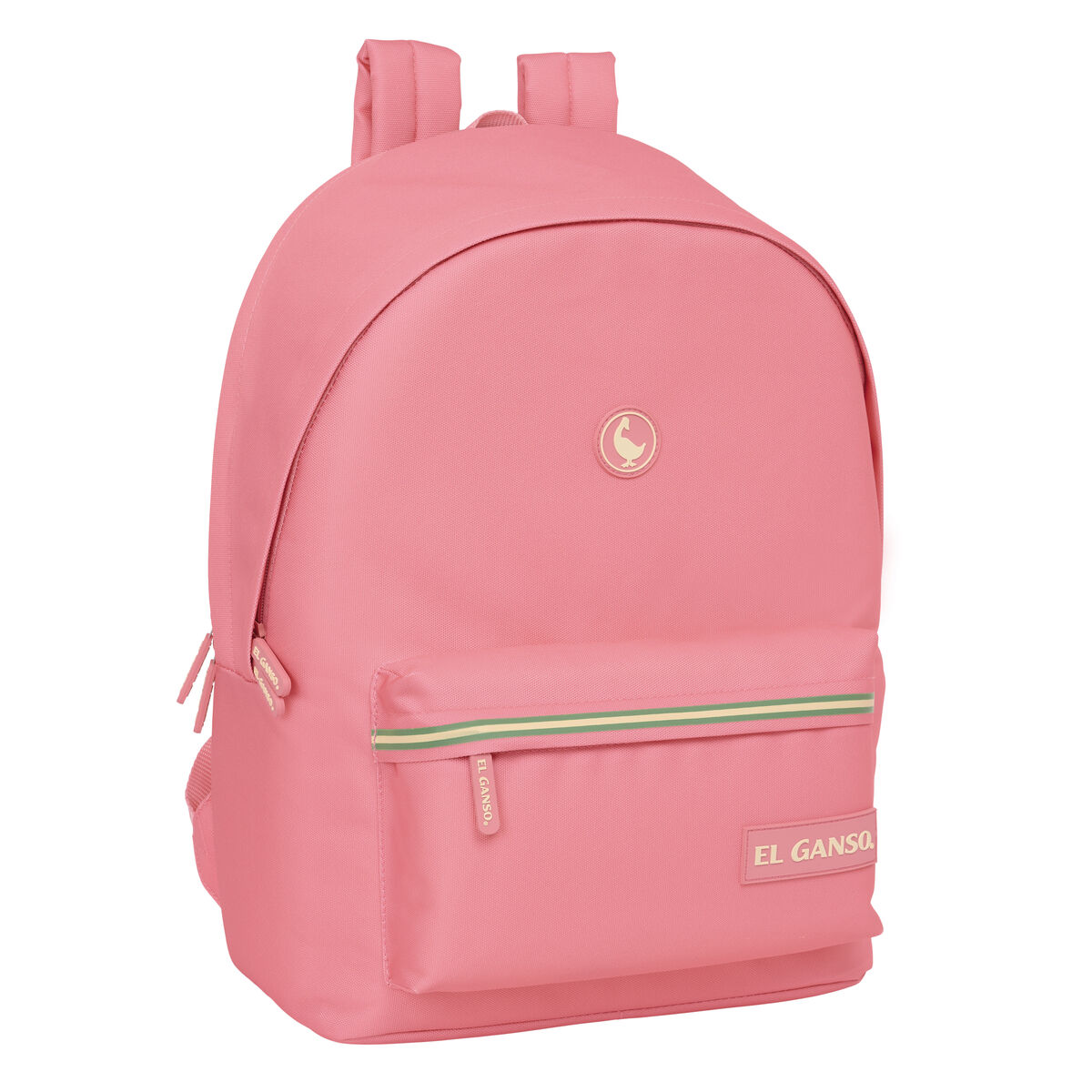 Safta Mochila Doble para Portátil 15,6 Pulgadas + Usb el Ganso Basics Marsala