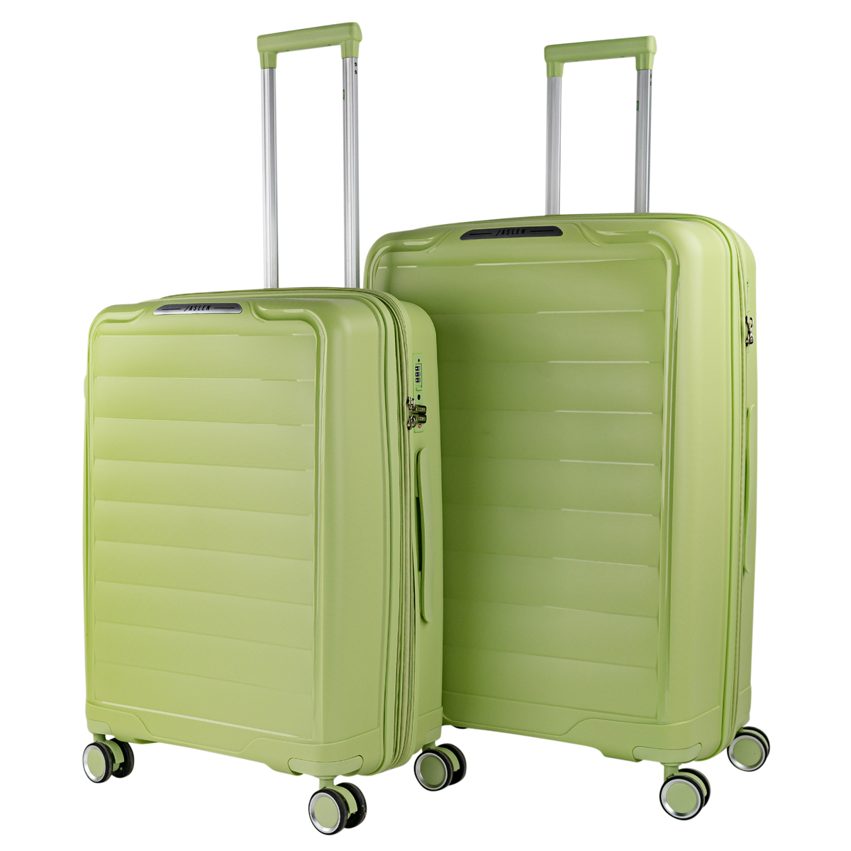 Jaslen - Jaslen Juego De Maletas De Viaje Rígidas Cabina Mediana Grande Ligeras Con Ruedas 360º Conjunto Equipaje Con Candado De Combinacion TSA Set Ideal Para Viajeros Exigentes. Extensible