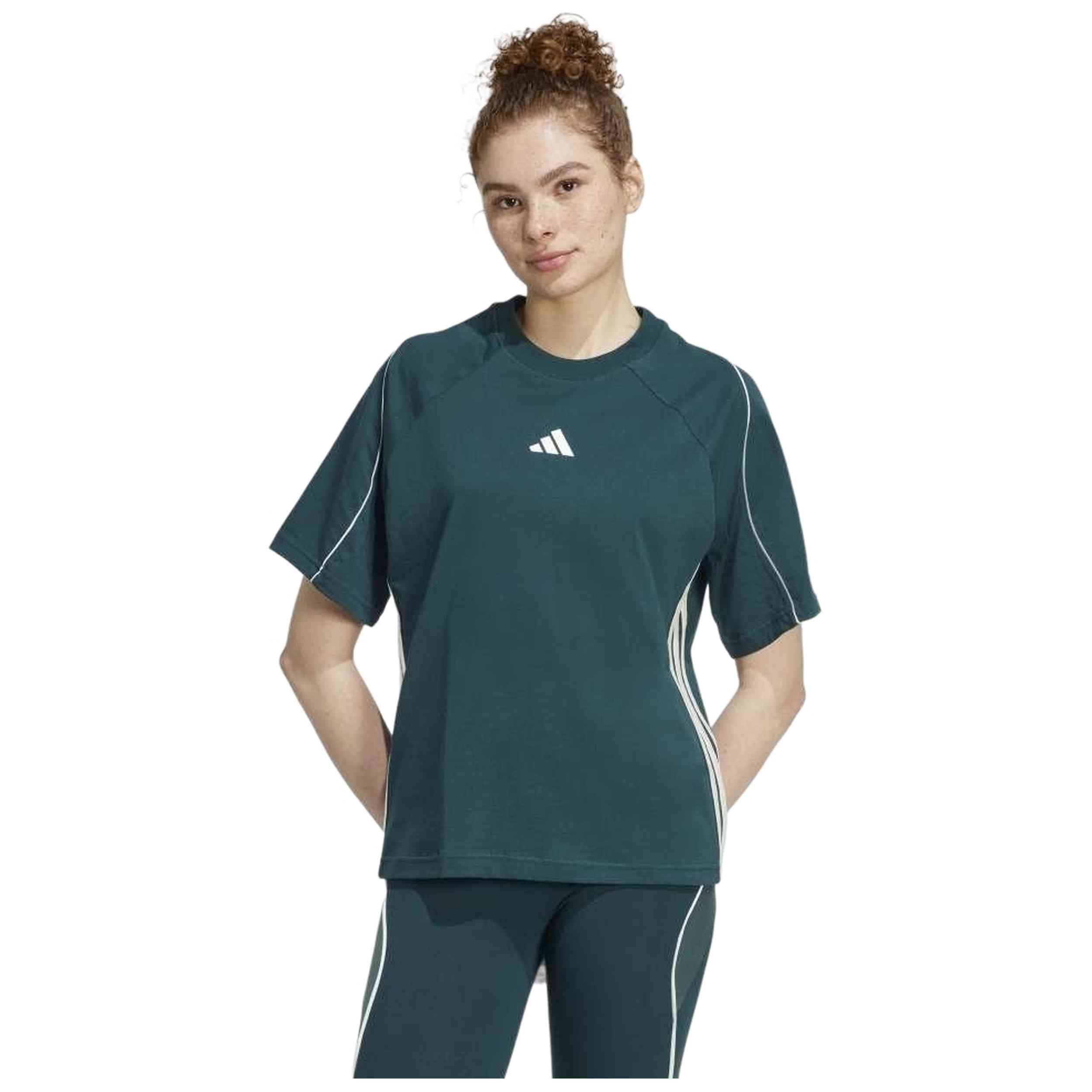 Camiseta De Manga Corta Adidas modelo adidas Camiseta Mujer W Stadium Tee para Mujer en color Verde