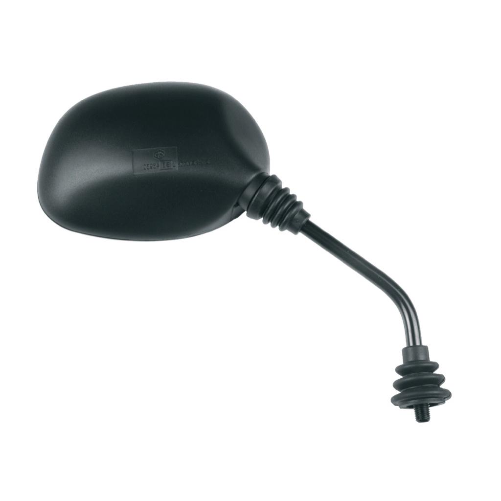 Espejo Retrovisor Derecho Tipo Oem De Plástico Negro Para Manillar De Motocicleta E125D