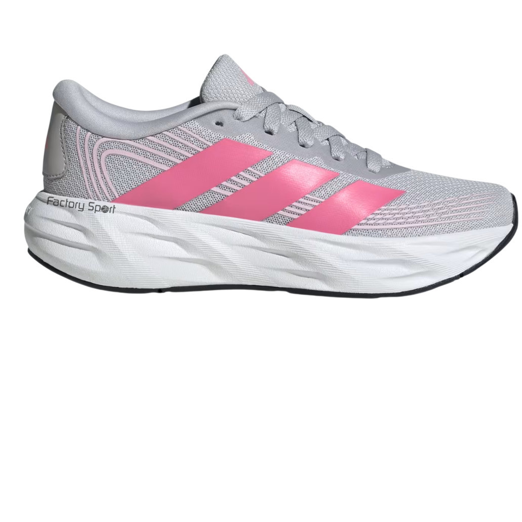 ADIDAS GALAXY 8 CORDON GRIS/FUCSIA/ROSA PARA NIÑA