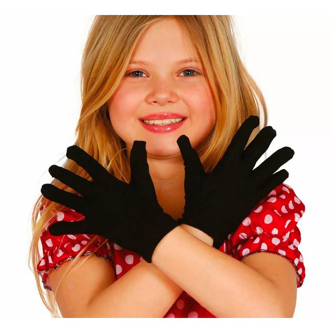 Guirca Guantes infantiles negros