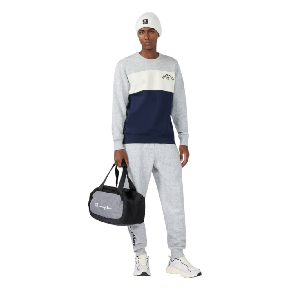 Sudadera Champion Icons Plus Marino Gris Beige 221228-Em021 Hoodie Hombre