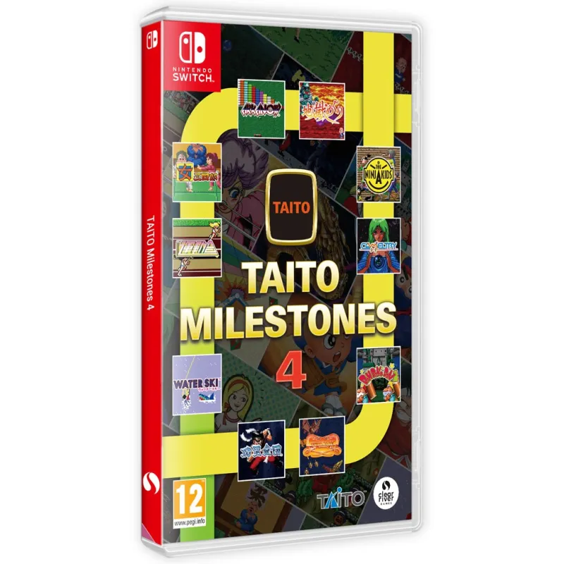 TAITO MILESTONES 4 SWITCH JUEGO FÍSICO PARA NINTENDO SWITCH VERSIÓN ESPAÑOLA GARANTÍA EUROPEA EUROPEAN WARRANTY     VERSIÓN ESPAÑOLA GARANTÍA EU