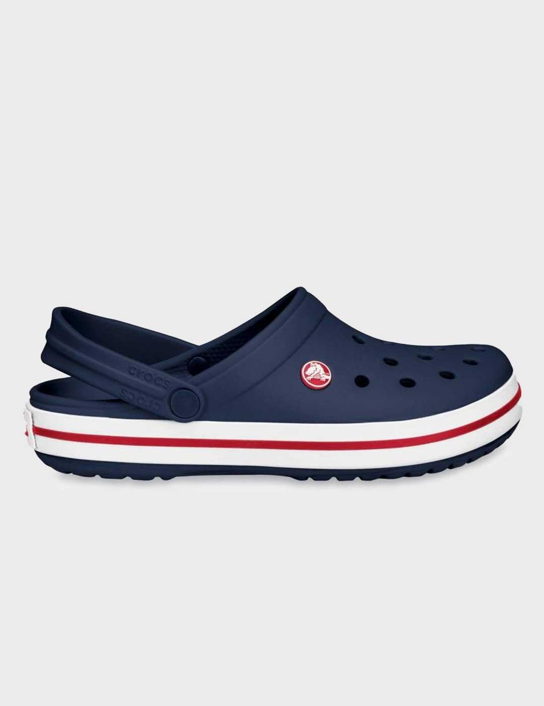 Crocs Crocband zueco azul marino para hombre