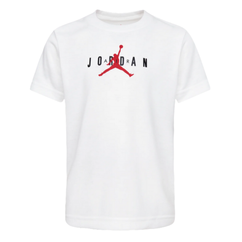 Camiseta NIKE JDB JUMPMAN SUSTAINABLE GRAPHI 85B922 001 Blanco