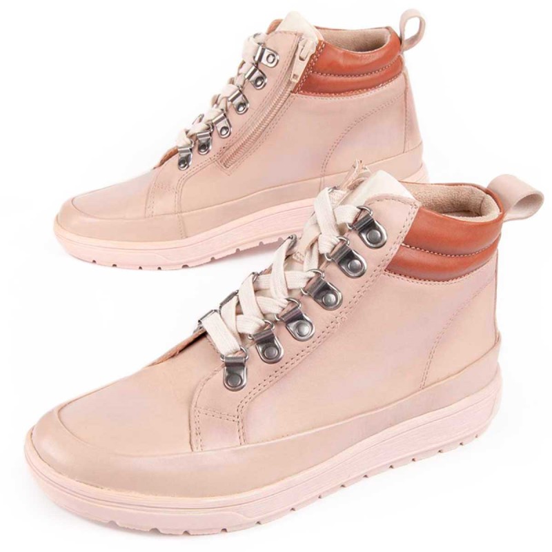 Botín Casual De Piel Para Mujer. Purapiel Botilina2 99467