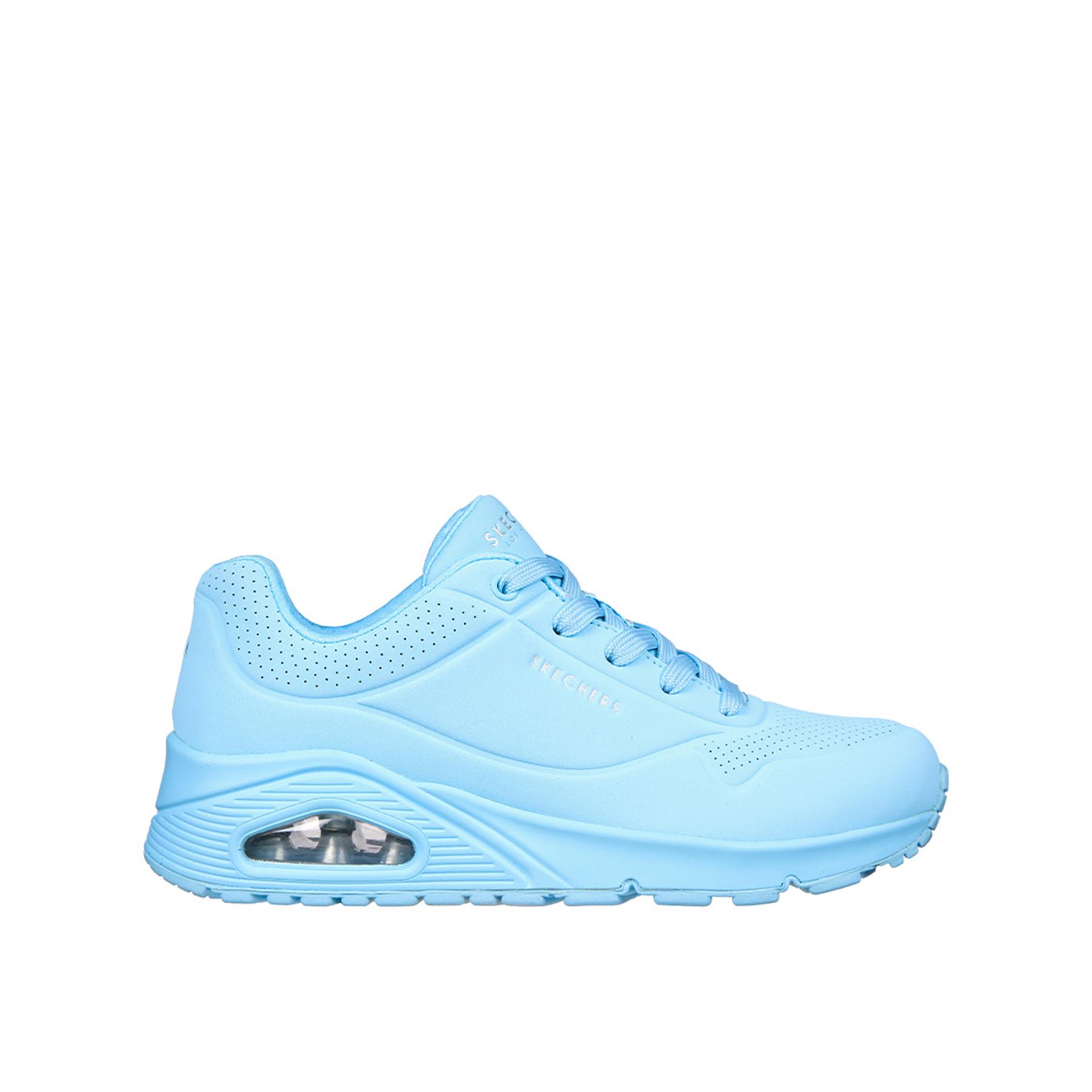 Skechers 73690_LTBL Zapatillas para mujer azules en sintético 80406