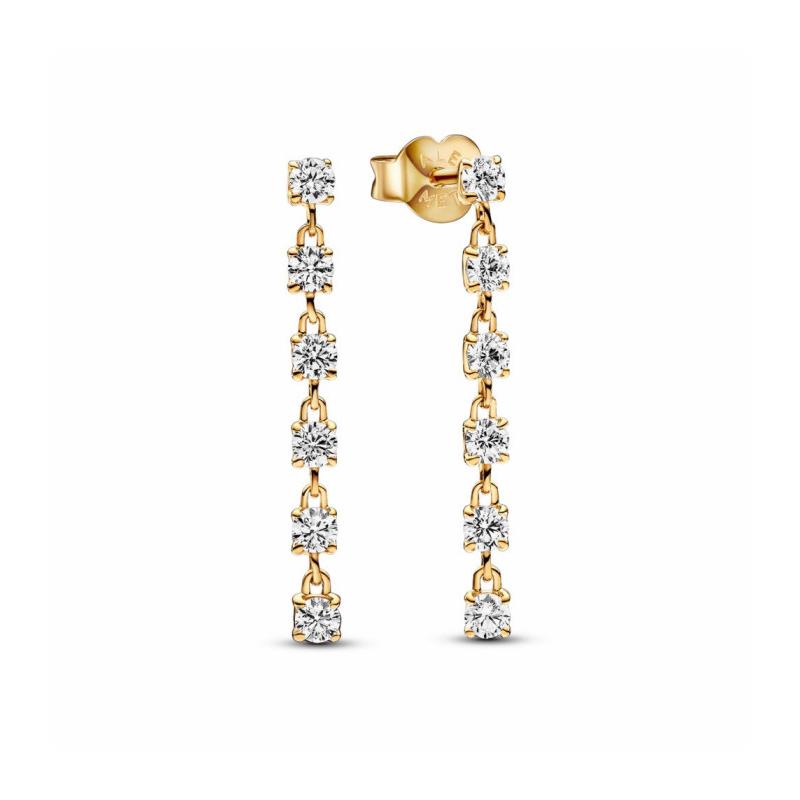 Pendientes Gemas Brillantes - 263011C01 Joyería Mujer